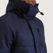 
Вид подкладки Showing Quilted Viscose Lining & Два функциональных внутренних кармана
