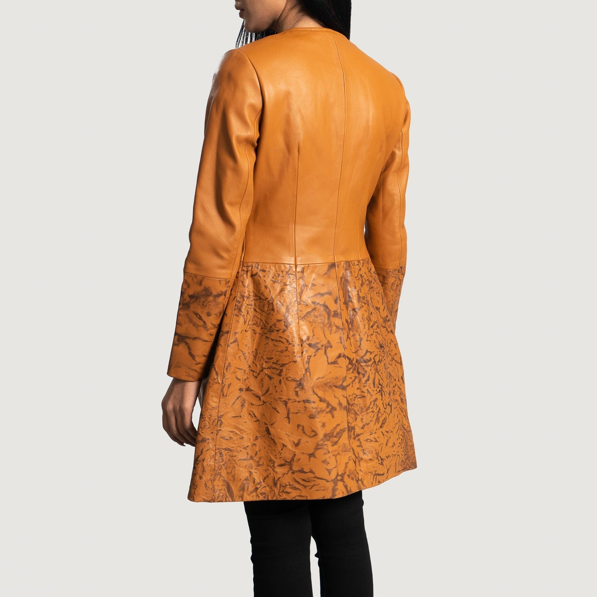 
Authentic Sheepskin Dip &Amp; Dye with Dip & Dye Finish Grain Texture & Heavy-Duty Seam Stitching Detail