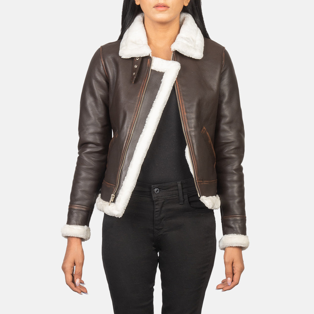 Sherilyn B-3 Black Bomber Jacket – alternate product view 1