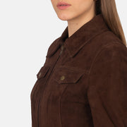 
Suzy Trucker Коричневый Кожаная куртка для Женщин – alternate product view 6