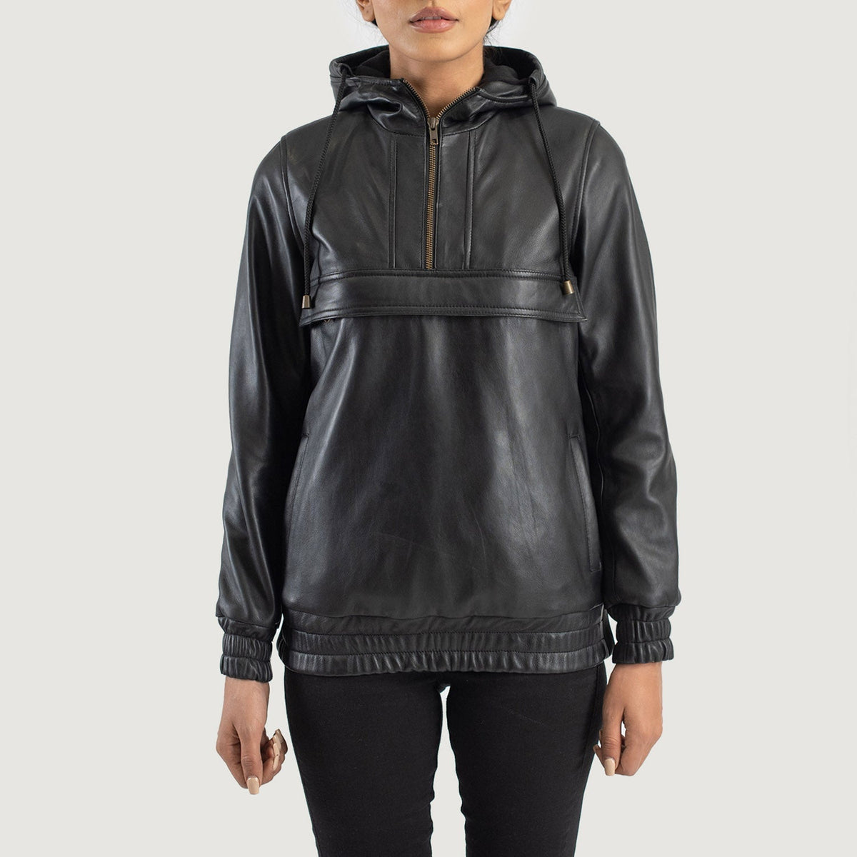 
Zest Hooded Pullover Кожаная куртка для Женщин – alternate product view 1