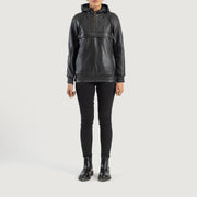 
Zest Hooded Pullover Кожаная куртка для Женщин – alternate product view 3