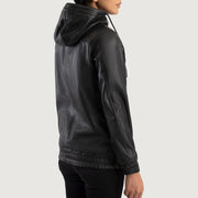 
Zest Hooded Pullover Кожаная куртка для Женщин – alternate product view 5
