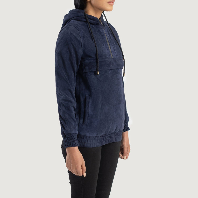 Zest Hooded Pullover Кожаная куртка для Женщин