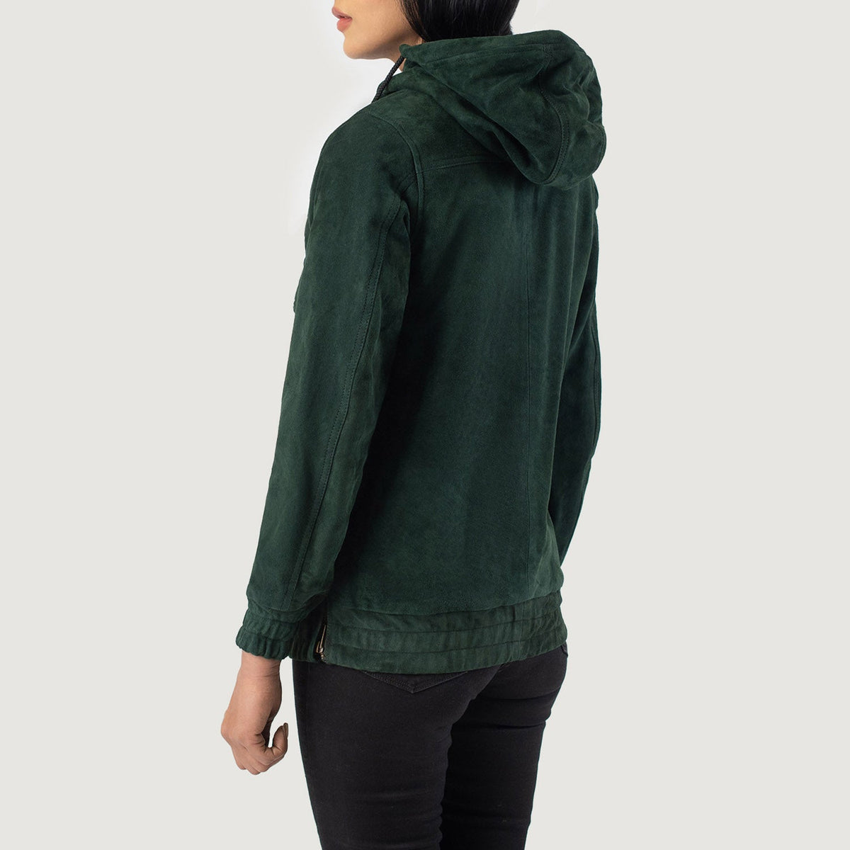 
Zest Hooded Pullover Кожаная куртка для Женщин – alternate product view 5