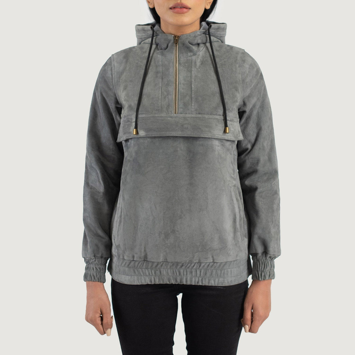 
Zest Hooded Pullover Кожаная куртка для Женщин – alternate product view 1