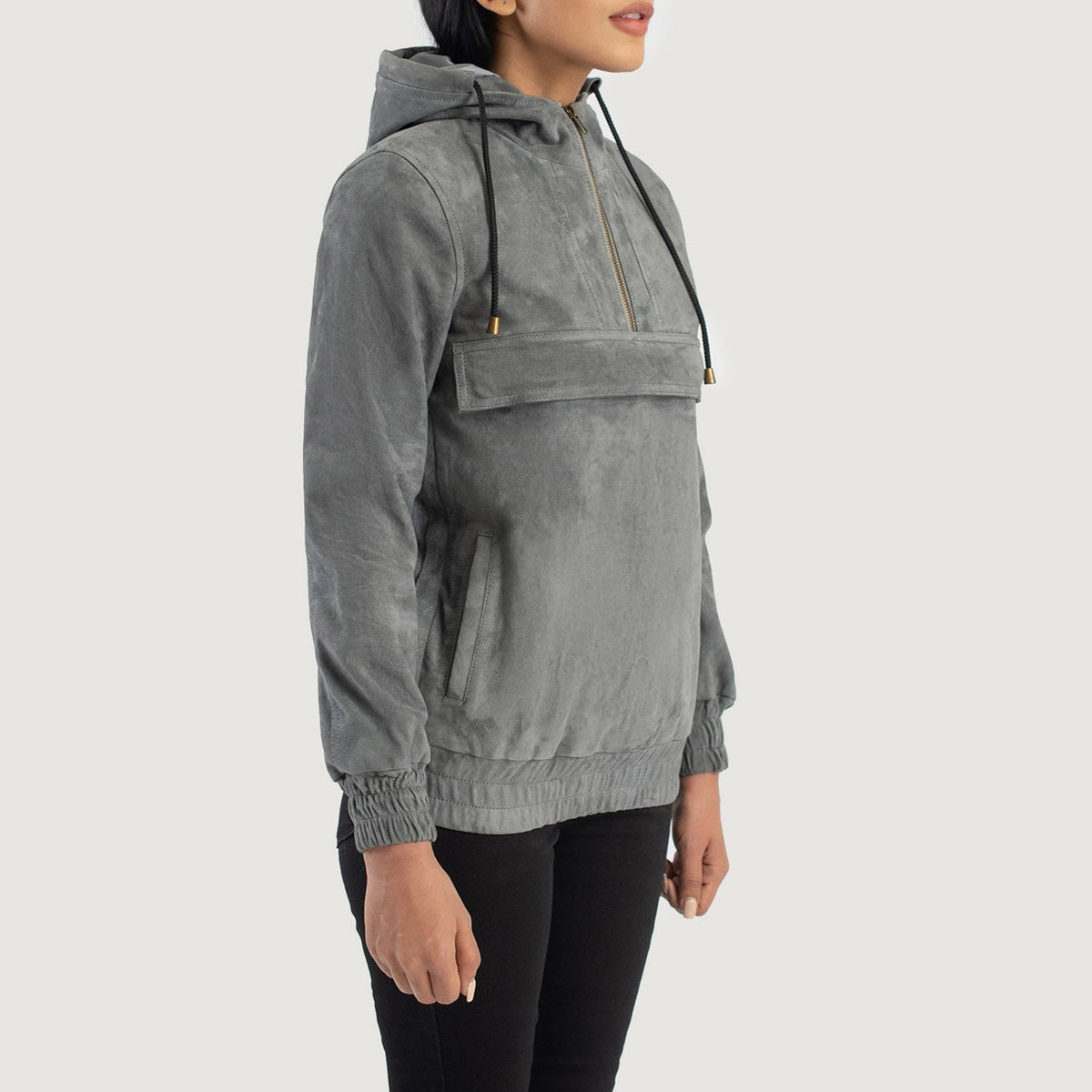 
Zest Hooded Pullover Кожаная куртка для Женщин – alternate product view 2